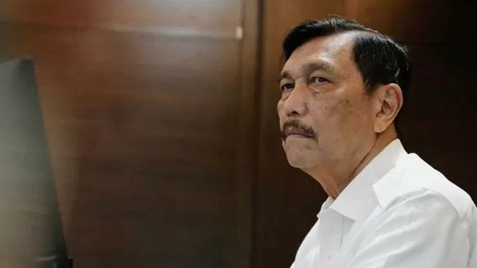 Menko Marves Luhut Binsar Pandjaitan. (Antara) 