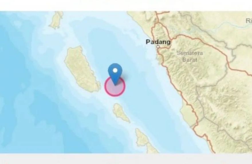 Gempa Bumi di Kepulauan Mentawai. <b>(BMKG)</b>