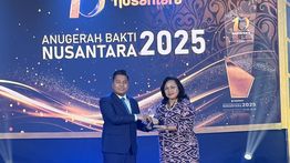 Menkomdigi Meutya Hafid Raih Penghargaan Anugerah Bakti Nusantara 2025