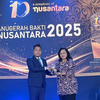 Menkomdigi Meutya Hafid Raih Penghargaan Anugerah Bakti Nusantara 2025