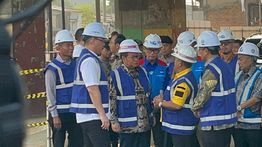 Pramono Tinjau Proyek Flyover Latumenten, Ditargetkan Jadi Solusi Kemacetan