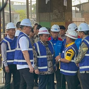 Pramono Tinjau Proyek Flyover Latumenten, Ditargetkan Jadi Solusi Kemacetan