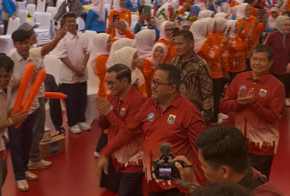 Pramono dan Rano <b>(Ntvnews.id/ Adiansyah)</b>
