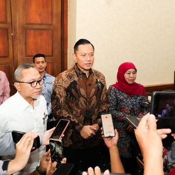 AHY Rakor Bareng Kepala Daerah se-Jawa Timur: Infrastruktur Berkelanjutan, Kunci Ketahanan Pangan dan Kesejahteraan