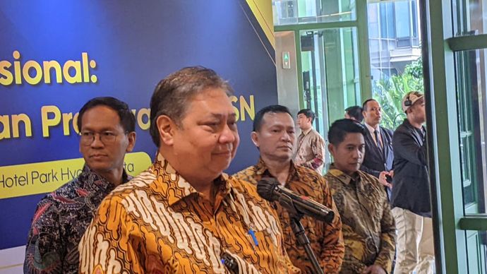 Menteri Koordinator Bidang Perekonomian Airlangga Hartarto 