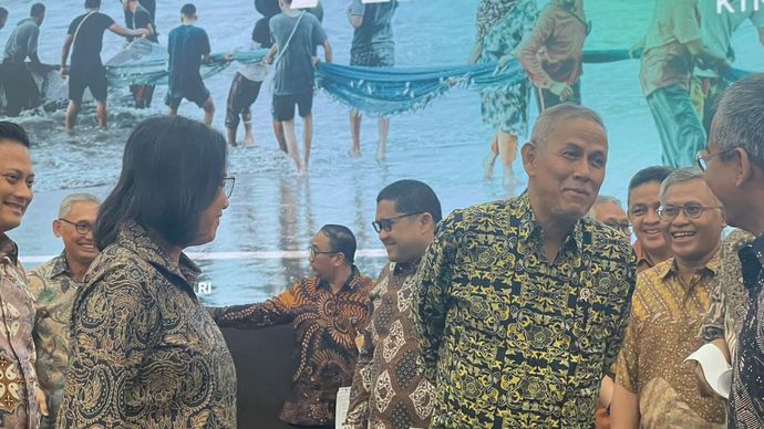 Wakil Menteri Keuangan (Wamenkeu) Anggito Abimanyu melaporkan realisasi penerimaan pajak sebesar Rp1.517,53 triliun hingga Oktober 2024.(Ntvnews.id-Muslimin Trisyuliono).