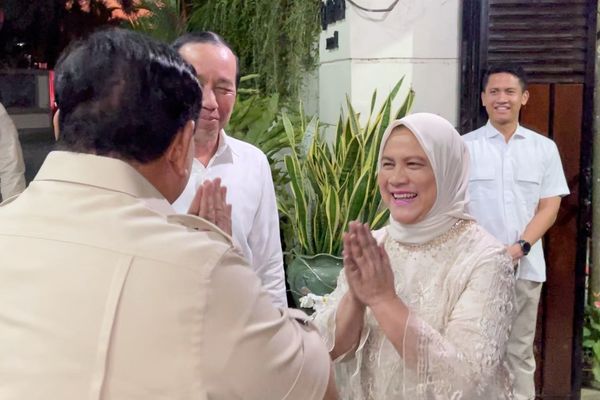 Presiden Prabowo sambangi rumah Jokowi di Solo