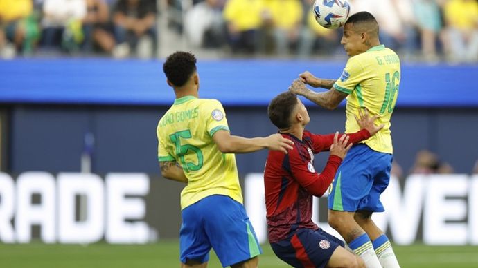 Brasil imbang 0-0 melawan Kosta Rika di Copa America 2024