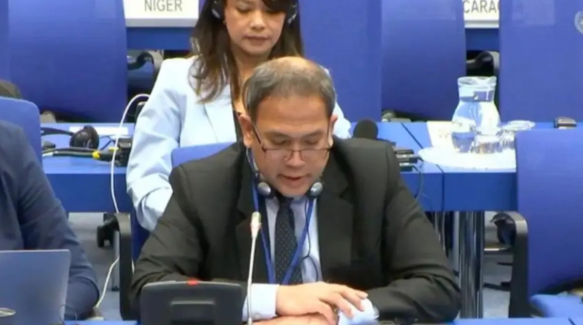 Kepala Organisasi Riset Penerbangan dan Antariksa, Badan Riset dan Inovasi Nasional (BRIN) Robertus Heru Triharjanto dalam kegiatan UN Committee on the Peaceful Uses of Outer Space (UN-COPUOS) 2026 di Wina, Austria. ANTARA/HO-BRIN <b>(Antara)</b>