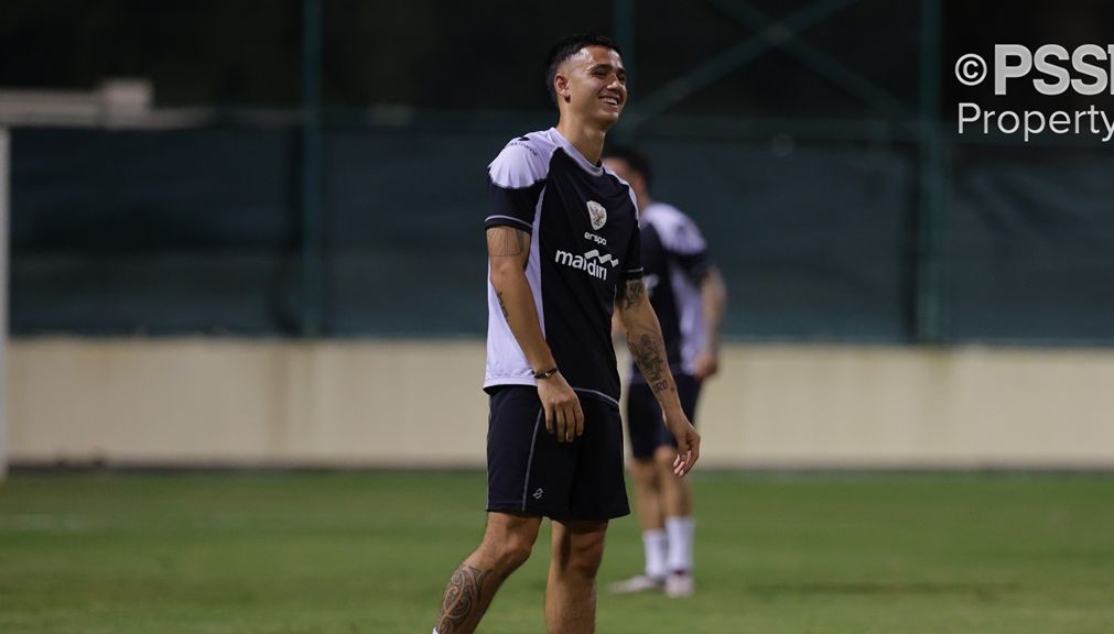 Eliano Reijnders bertekad mempersembahkan tiga poin untuk timnas Indonesia saat bertemu Bahrain, Kamis (10/10/2024)  <b>(dok PSSI)</b>