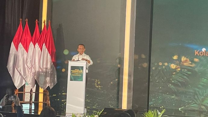 Menteri ESDM Bahlil Lahadalia (Ntvnews.id-Muslimin Trisyuliono)