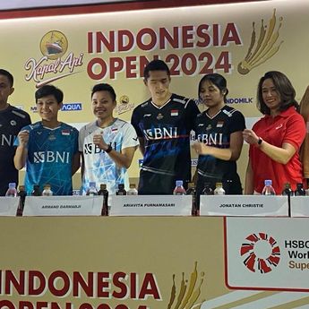 30 Atlet Indonesia Bakal Tampil di Indonesia Open 2024