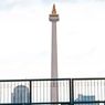 Monas Diserbu Belasan Ribu Wisatawan