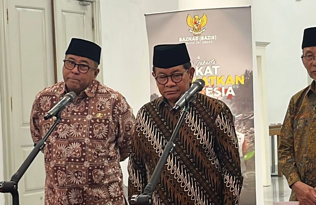 Rano Karno dan Pramono Anung <b>(NTVNews.id/Adiansyah)</b>