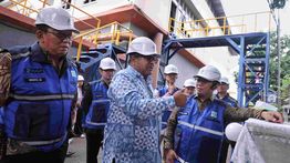 Rano Karno Tinjau IPAL Setiabudi, Dorong Optimalisasi Pengolahan Limbah di Jakarta