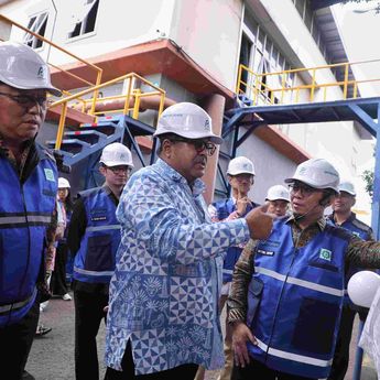Rano Karno Tinjau IPAL Setiabudi, Dorong Optimalisasi Pengolahan Limbah di Jakarta