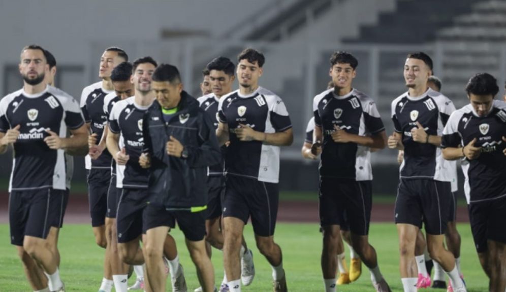 Latihan timnas Indonesia pada Selasa (12/11/2024) sudah diikuti 27 pemain.  <b>(PSSI)</b>