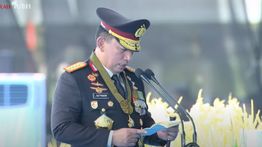 Kapolri Pimpin Upacara Kenaikan Pangkat 27 Perwira Tinggi Polri