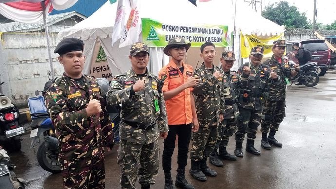 Pengamanan Natal Gereja Katolik Santo Petrus Purwosari Kota Surakarta