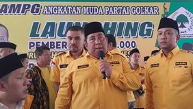 Pengurus Pusat Angkatan Muda Partai Golkar (PP AMPG), menggelar acara bertajuk launching pembersihan 444.000 rumah ibadah dan pembagian 5.000 makanan bergizi gratis di Masjid Istiqlal, Jakarta siang ini, Jumat, 7 Februari 2025.