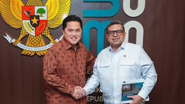 Erick Thohir Bertemu Babe Haikal, Bahas Peningkatan Lapangan Kerja Lewat Ekosistem Halal