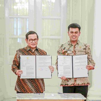 Walkot Blitar Temui Pramono, Jalin Kerja Sama di Bidang Pangan