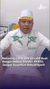 Rekening Ustaz Das'ad Latif Buat Bangun Masjid Diblokir PPATK | NTVNEWSID