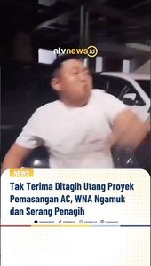 Tak Terima Ditagih Utang Proyek Pemasangan AC, WNA Ngamuk dan Serang Penagih | NTVNEWSID