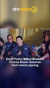 Erick Thohir Bakal Evaluasi Timnas Besar-besaran Usai Lawan Jepang