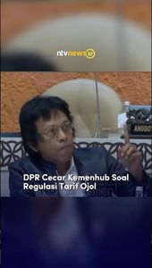 DPR Cecar Kemenhub Soal Regulasi Tarif Ojol | NTVNEWSID