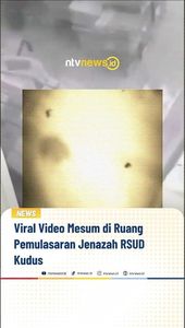 Viral Video Mesum di Ruang Pemulasaran Jenazah  RSUD Kudus | NTVNEWSID