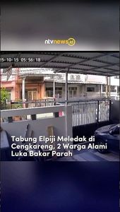 Tabung Elpiji Meledak di Cengkareng, 2 Warga Alami Luka Bakar Parah | NTVNEWSID