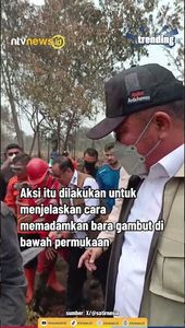 Damkar Brazil Geram Saat Ajari Pejabat Sumsel Cara Padamkan Bara Gambut