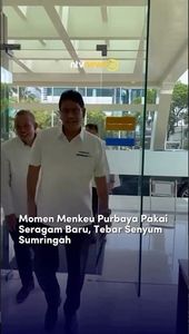 Momen Menkeu Purbaya Pakai Seragam Baru, Tebar Senyum Sumrigah | NTVNEWSID