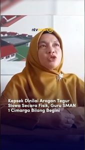Kepsek Dinilai Arogan Tegur Siswa Secara Fisik, Guru SMAN 1 Cimarga Bilang Begini | NTVNEWSID
