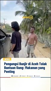 Pengungsi Banjir di Aceh Tolak Bantuan Uang: Makanan yang Penting | NTVNEWSID