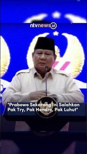 "Prabowo Sekarang Ini Salahkan Pak Try, Pak Hendra, Pak Luhut"