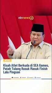 Kisah Atlet Berkuda di SEA Games, Patah Tulang Rusuk Masuk Finish Lalu Pingsan | NTVNEWSID