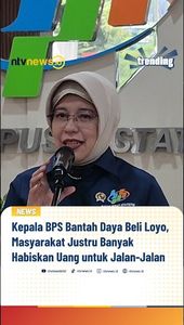 Kepala BPS Bantah Daya Beli Loyo, Masyarakat Justru Banyak Habiskan Uang untuk Jalan - Jalan