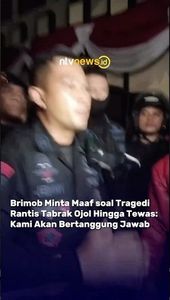 Brimob Minta Maaf soal Tragedi Rantis Tabrak Ojol hingga Tewas | NTVNEWSID