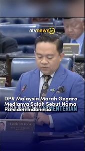 DPR Malaysia Marah Gegara Medianya Salah Sebut Nama Presiden Indonesia | NTVNEWSID