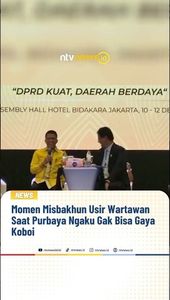 Momen Misbakhun Usir Wartawan saat Purbaya Ngaku Gak Bisa Gaya Koboi | NTVNEWSID