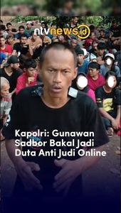 Kapolri: Gunawan Sadbor Bakal Jadi Duta Anti Judi Online