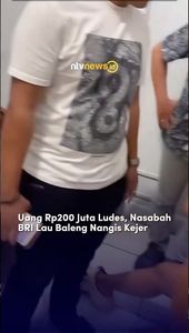 Uang Rp200 Juta Ludes, Nasabah BRI Lau Baleng Nangis Kejer | NTVNEWSID