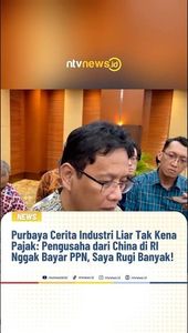 Purbaya Cerita Industri Liar Tak Kena Pajak: Pengusaha dari China di RI Nggak Bayar PPN | NTVNEWSID
