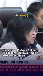 Dicecar DPR, Aqua Kekeuh Tegaskan Pihaknya Ambil Air dari Pegunungan | NTVNEWSID