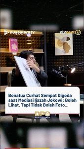 Bonatua Curhat Sempat Digoda saat Mediasi Ijazah Jokowi: Boleh Lihat, Tapi Tidak Boleh Foto | DPO