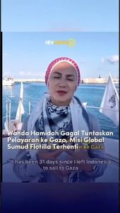 Wanda Hamidah Gagal Tuntaskan Pelayaran ke Gaza, Misi Global Sumud Flotilla Terhenti | NTVNEWSID