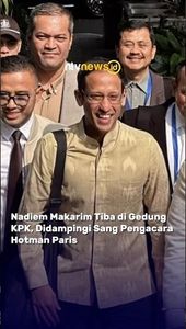 Nadiem Makarim tiba di Gedung KPK, didampingi sang Pengacara Hotman Paris | NTVNEWSID