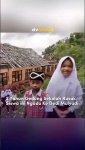 2 Tahun Gedung Sekolah Rusak, Siswa Ini Ngadu ke Dedi Mulyadi | NTVNEWSID